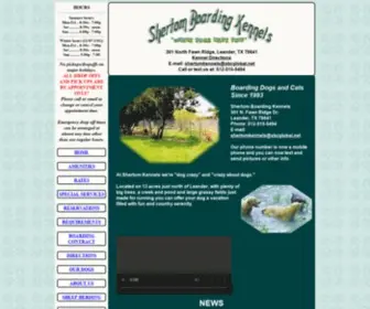 Shertomkennels.com(Shertom Boarding Kennels) Screenshot