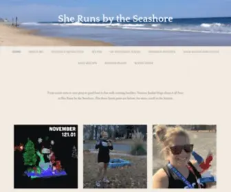 Sherunsbytheseashore.com(She Runs by the Seashore) Screenshot