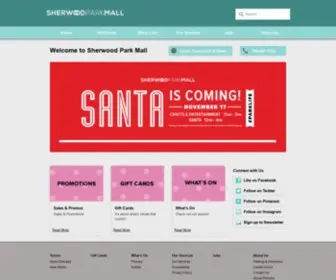 Sherwoodparkmall.com(Come Visit Strathcona County's Premier Shopping Mall) Screenshot