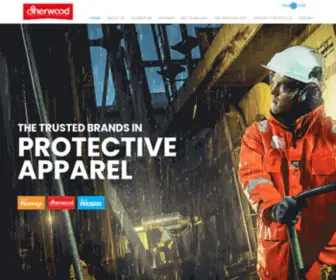 Sherwoodsafety.com(Be There For Protection) Screenshot