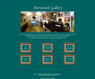 Sherwoodsgallery.com(Fine Art) Screenshot