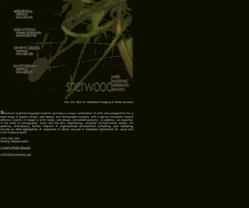 Sherwoodweb.com(Sherwood Integrated Media & Imaging Services) Screenshot