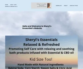 Sherylsessentials.com(Sheryl's Essential's) Screenshot