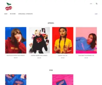 Sheselle.com(90's inspired apparel and accessories created by a filipino) Screenshot