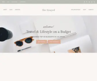 Shestrayed.com(She Strayed) Screenshot