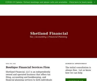 Shetland-Financial.com(Shetland Financial) Screenshot