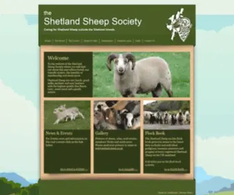 Shetland-Sheep.org.uk(Shetland Sheep Society) Screenshot
