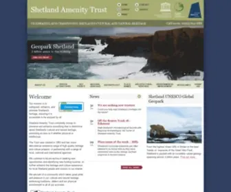 Shetlandamenity.org(Shetland Amenity Trust) Screenshot