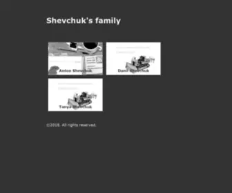ShevChuk.name(Shevchuk's family) Screenshot