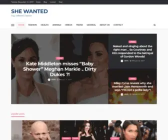 Shewanted.com(Stay Different Fashion) Screenshot