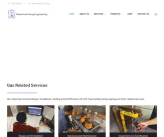 Shhe.com.sg(Swee Huat Heng Engineering Pte Ltd) Screenshot