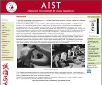 Shiatsu-Aist.org(Association Internationale de Shiatsu Traditionnel (AIST)) Screenshot