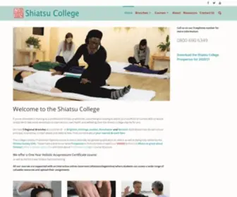 Shiatsucollege.co.uk(The Shiatsu College) Screenshot