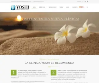 Shiatsuyoshi.com(Clínica Yoshi) Screenshot