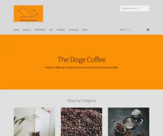 Shibacoffeeandtea.com(Shiba Coffee and Tea Company) Screenshot