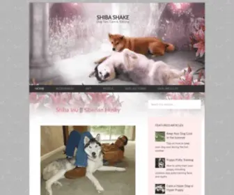 Shibashake.com(Dog Tips) Screenshot
