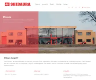 Shibaura.com Screenshot