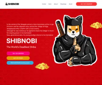 Shibnobi.com(Shinja Coin) Screenshot