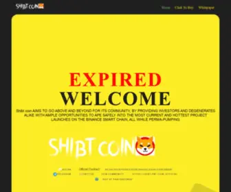 Shibt.pw(Shibt coin) Screenshot