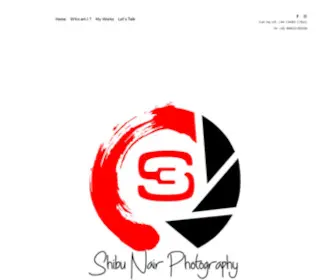 Shibunair.com(Shibu Nair Photography) Screenshot