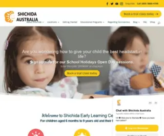 Shichida.com.au(Shichida Early Learning Centres) Screenshot