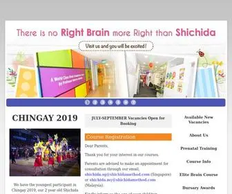 Shichidamethod.com(Whole Brain Education Programme) Screenshot
