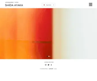 Shidaayaka.com(Photographer) Screenshot