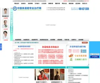 Shidaoai.com(中国食道癌专业治疗网) Screenshot