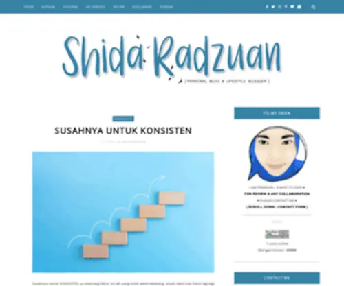 Shidaradzuan.com(Shida Radzuan Blog) Screenshot