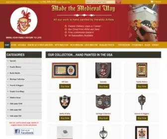 Shieldandcrest.com(Unique Family Shield and Crest in USA) Screenshot