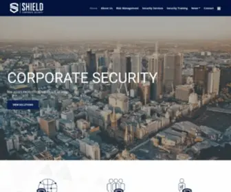 Shieldcorporatesecurity.com(Shield Corporate Security) Screenshot