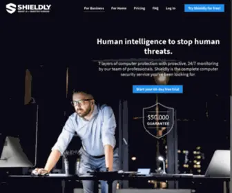 Shieldly.com(Shieldly) Screenshot