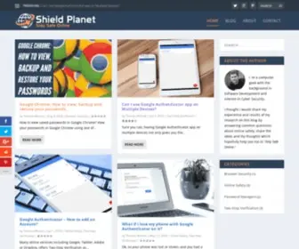 Shieldplanet.com(How to Stay Safe Online) Screenshot