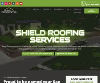 Shieldroofingonline.com(Shield Roofing) Screenshot