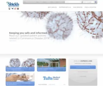 Shields.com(Shields Healthcare Group) Screenshot