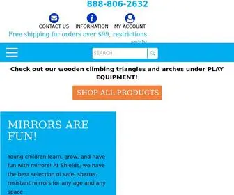 Shieldschildcaresupplies.com(Family owned and operated) Screenshot