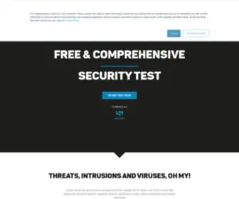 Shieldtest.com(Shield Test) Screenshot