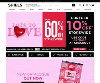 Shiels.com.au(Engagement Rings) Screenshot