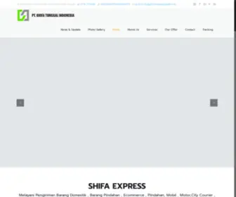 Shifa-Express.com(Shifa Tunggal Indonesia) Screenshot