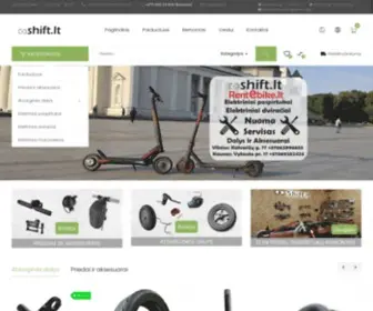 Shift.lt(Elektriniai paspirtukai) Screenshot