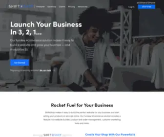 Shift4Shop.com(Best Ecommerce Software of 2024) Screenshot