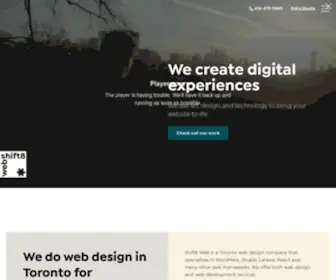 Shift8Web.ca(Toronto Web Design and Development) Screenshot