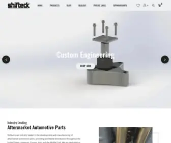 Shifteck.com(Precision Made Performance Parts) Screenshot