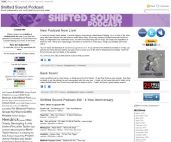 Shiftedsound.com(Shifted Sound Podcast) Screenshot