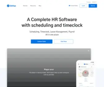 Shiftee.io(Workforce management software) Screenshot