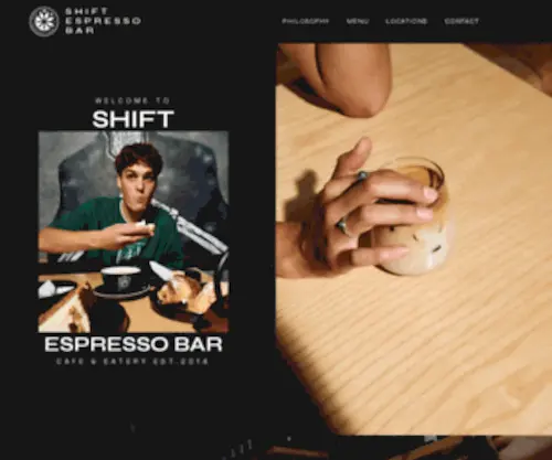 Shiftespresso.com(Shift Espresso bar) Screenshot