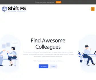 Shiftf5.co.uk(Shift F5) Screenshot