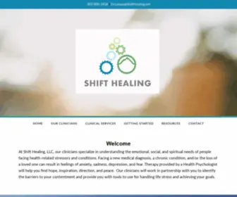 Shifthealing.net(Chronic Illness and Grief Counseling Services) Screenshot