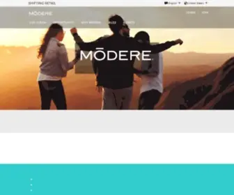 Shiftingretail.com(Modere) Screenshot