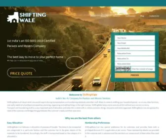 Shiftingwale.in(Packers and Movers in India) Screenshot